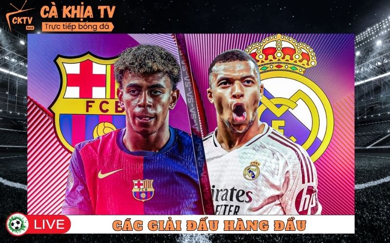 Top 4 giải vô địch quốc gia hàng đầu châu Âu